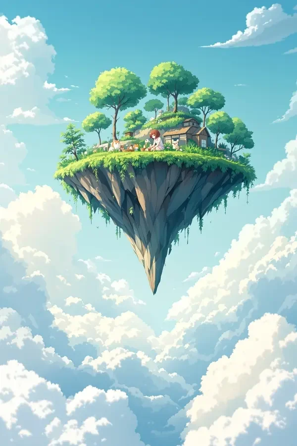 云端之上 封面，动漫